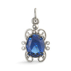 Filigree September Stone Charm(4764-009)