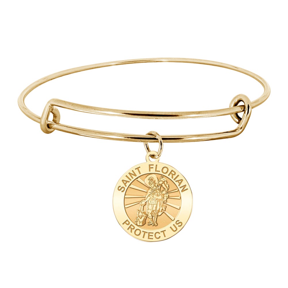 Saint Florian Expandable Bracelet