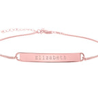 Exclusive Personalized Name Bar Anklet