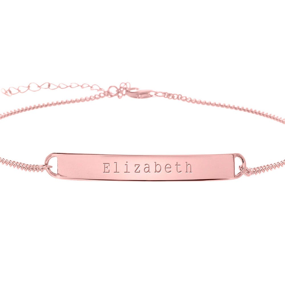 Exclusive Personalized Name Bar Anklet