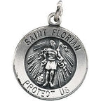 Saint Florian Religious Medal