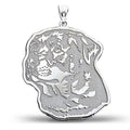 Rottweiler Dog Portrait Charm or Pendant