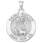 Saint Rocco Religious Medal