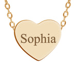 Custom Name Stainless Steel Heart Necklace — source 2