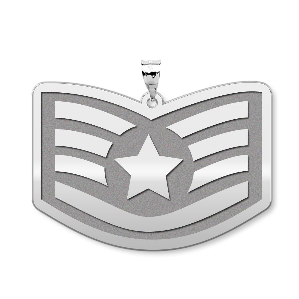 U.S AirForce National Guard Air Force Staff Sergeant Pendant