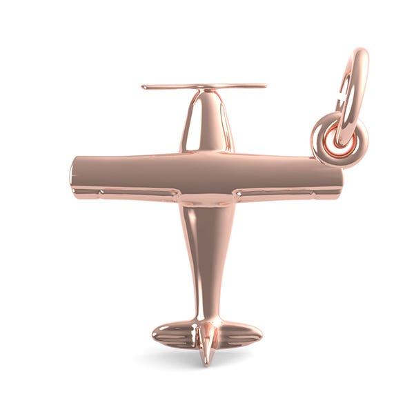 Single Engine Plane Charm