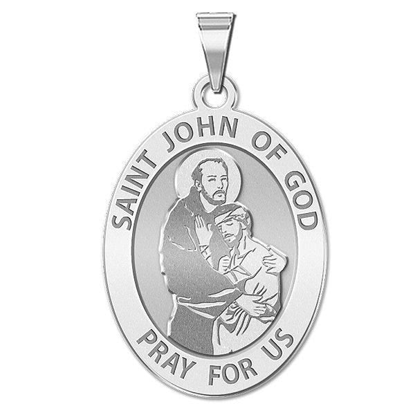 Saint John Of God Religious Medal