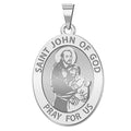 Saint John Of God Religious Medal