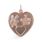 Cupid I Love You Heart Charm(Style 4064)