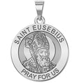 Saint Eusebius Religious Round Medal