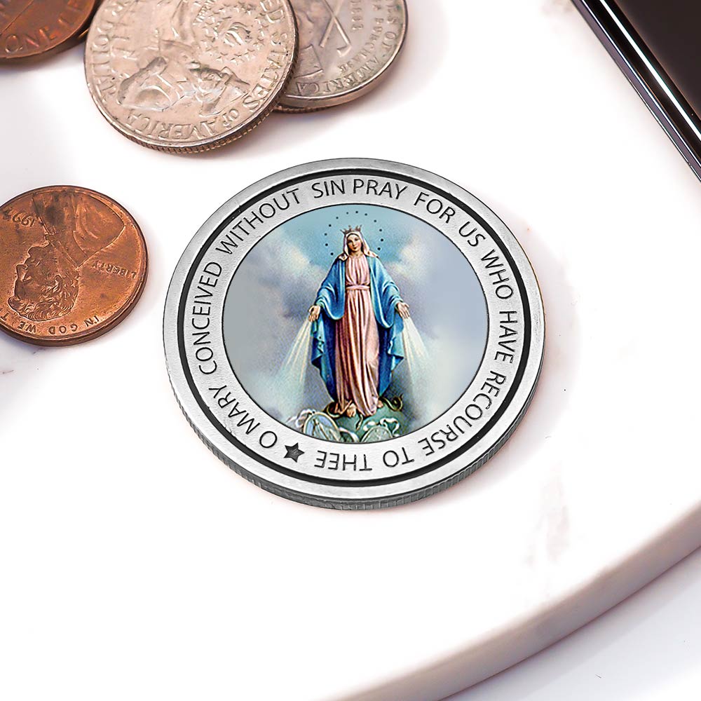 Miraculous Medal Pocket Coin / Keepsake