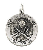 Sacred Heart of Mary Religious Medal