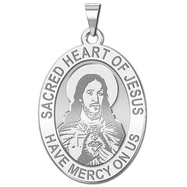 Sacred Heart Of Jesus Religious Medal