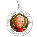 Pope Saint John Paul Ii Religious Medal "Color"