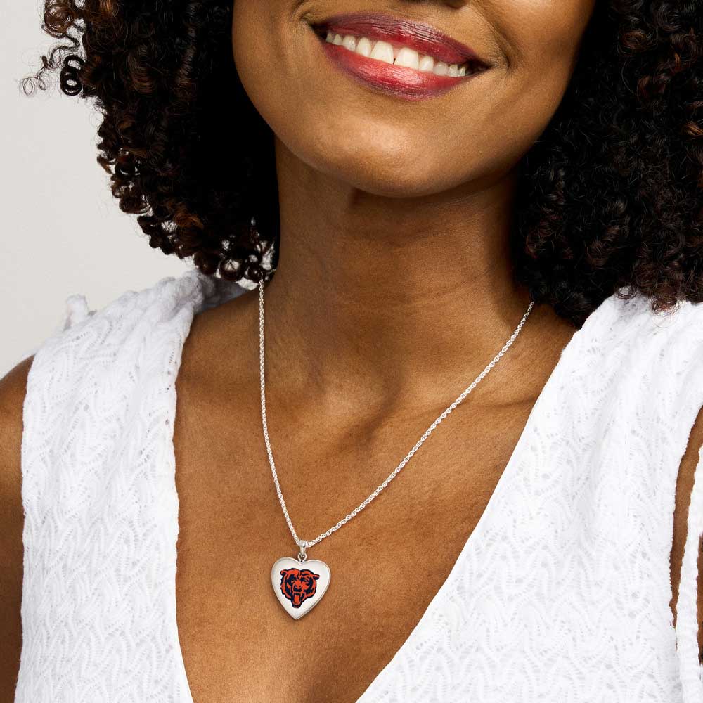 Officially Licensed Chicago Bears Heart Locket