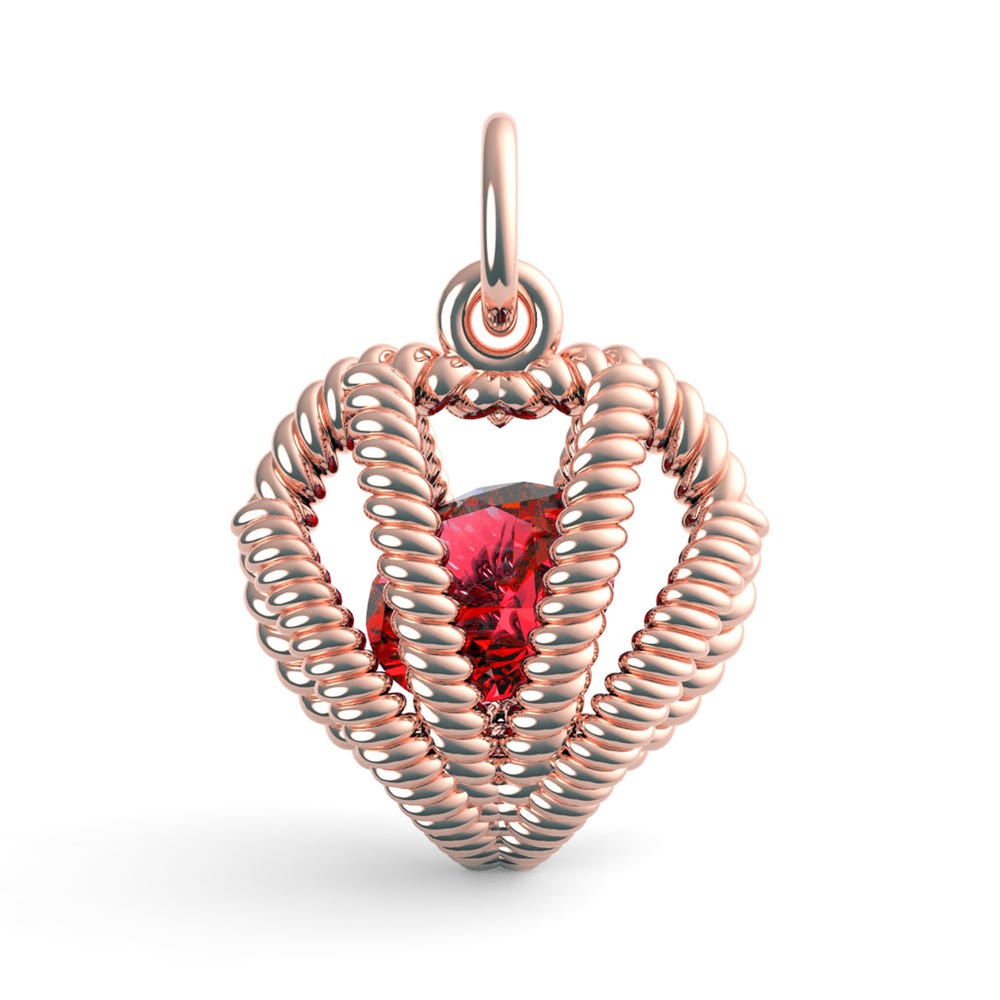 Love July Stone Charm