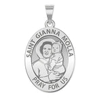 Saint Gianna Beretta Molla Oval Religious Medal