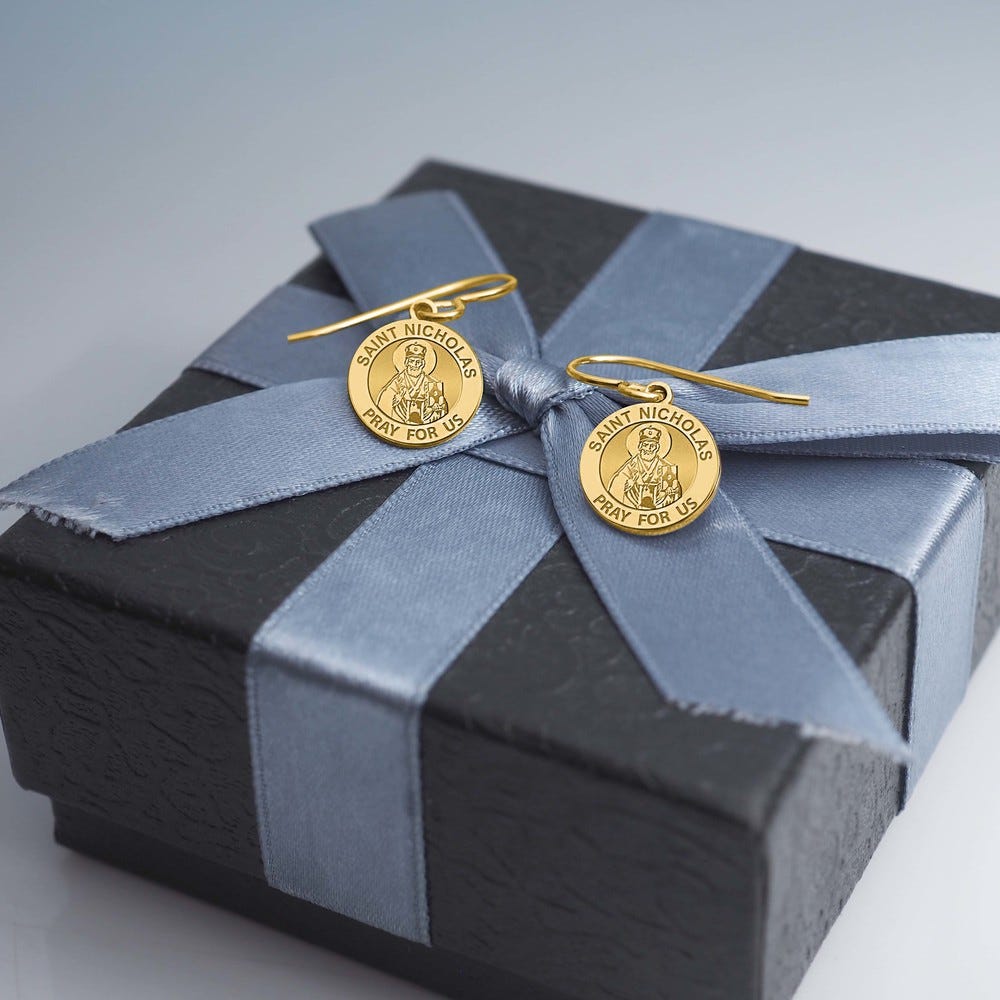 Saint Nicholas Earrings