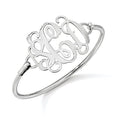 Monogram Bangle Bracelet