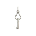 Antique Trefoil Key Accent Charm(Style 0441)