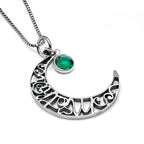 Mother Moon Birthstone Pendant