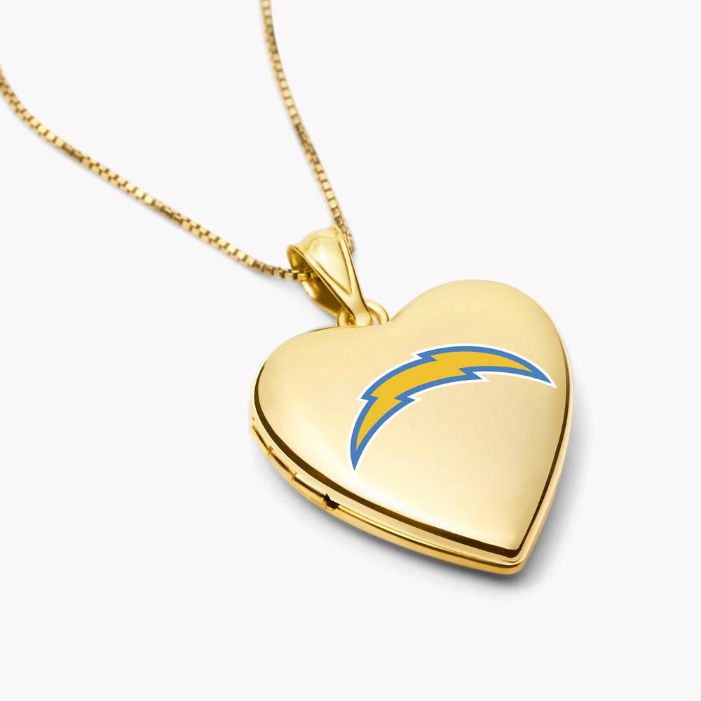Officially Licensed Los Angeles Chargers Heart Locket