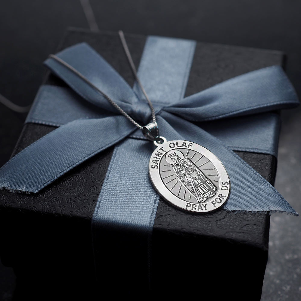 Saint Olaf of Norway Religious Medal