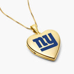 Officially Licensed New York Giants Heart Locket