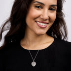 Heart Shaped Angel Wing Necklace