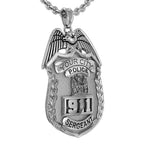 Personalized Sergeant Badge with Your Number & Department