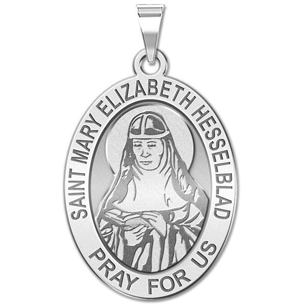 Saint Mary Elizabeth Hesselblad Religious Medal "OVAL EXCLUSIVE"