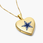 Officially Licensed Dallas Cowboys Heart Locket