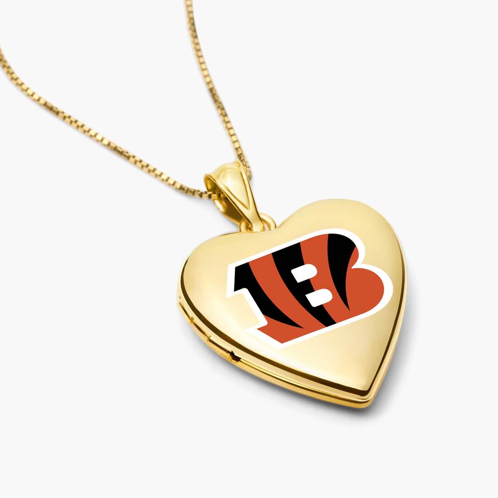 Officially Licensed Cincinnati Bengals Heart Locket