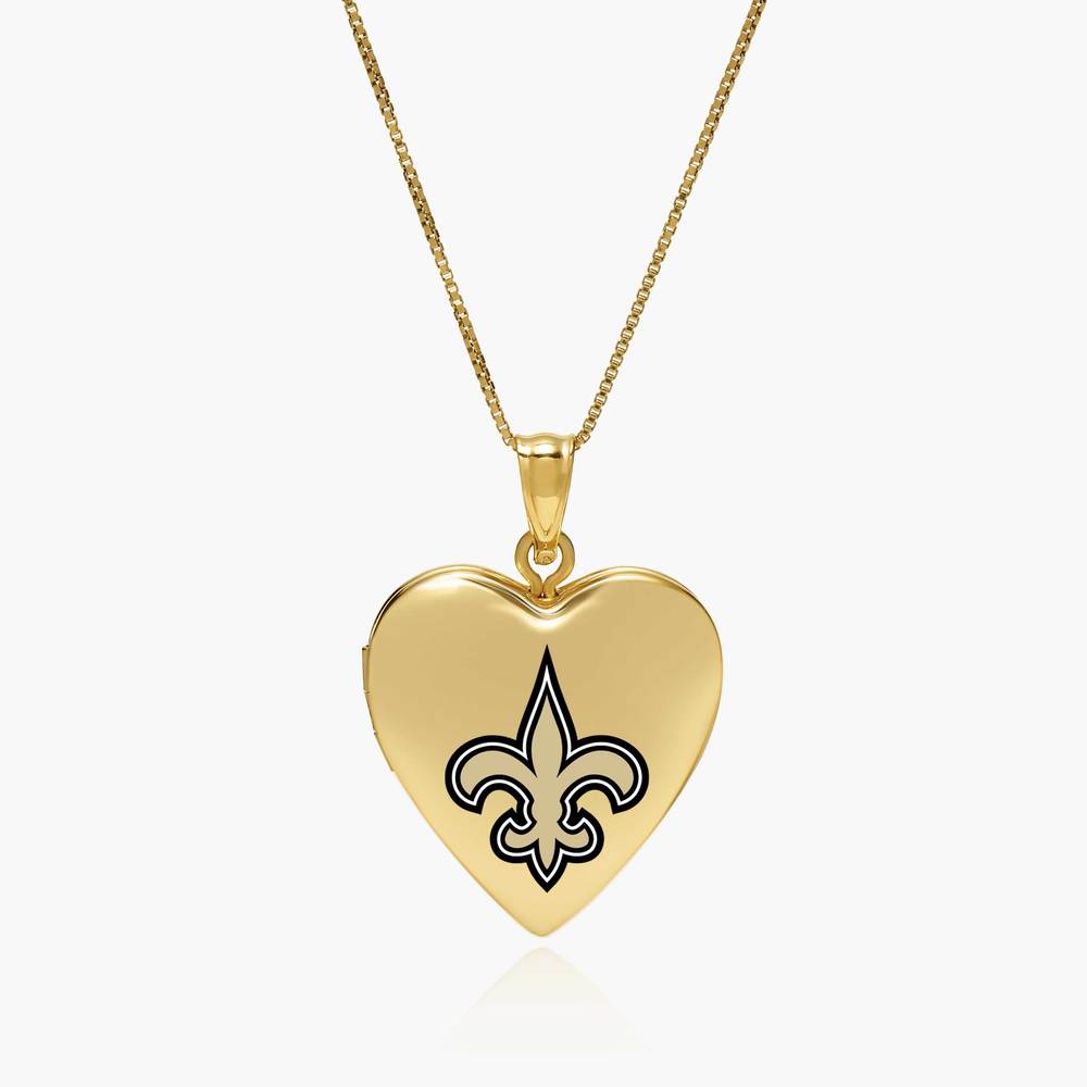 Officially Licensed New Orleans Saints Heart Locket