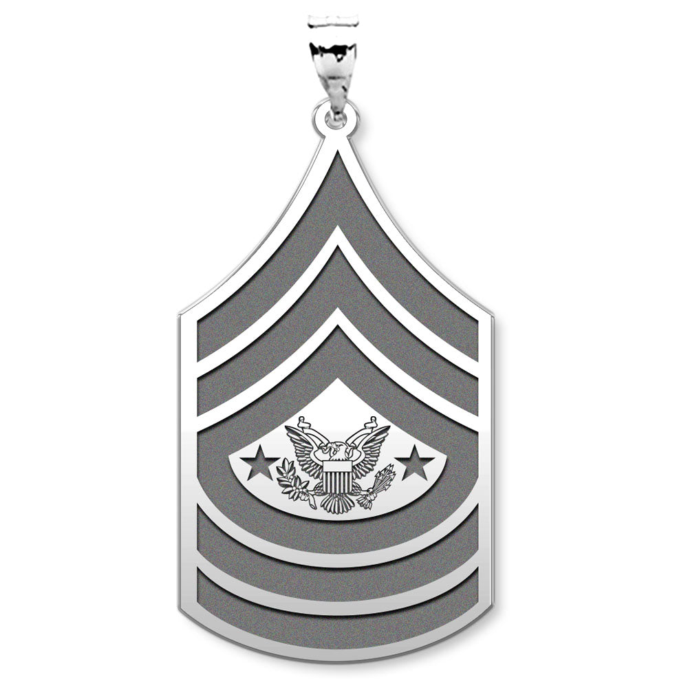 US Army National Guard Sergeant Major of the Ng Pendant