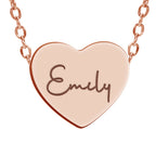 Custom Name Stainless Steel Heart Necklace — source 3