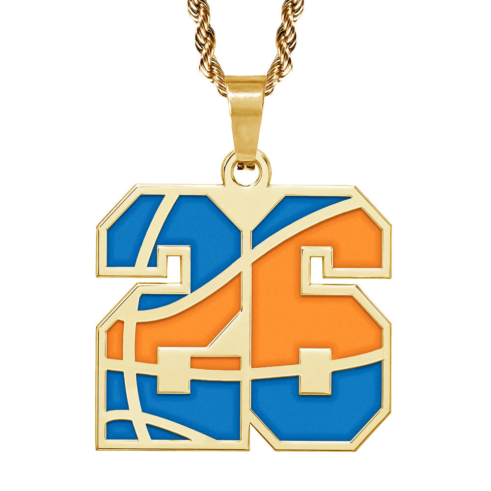 26' Tribute NY Basketball Necklace