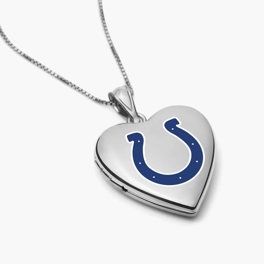 Officially Licensed Indianapolis Colts Heart Locket