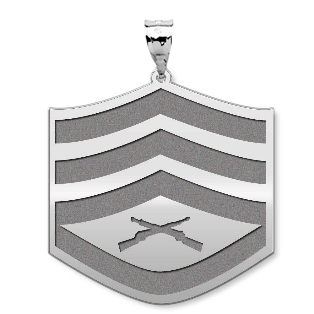 US Marine Corps Staff Sergeant Pendant