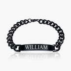 Black Stainless Name Bracelet — verified PHP source 1