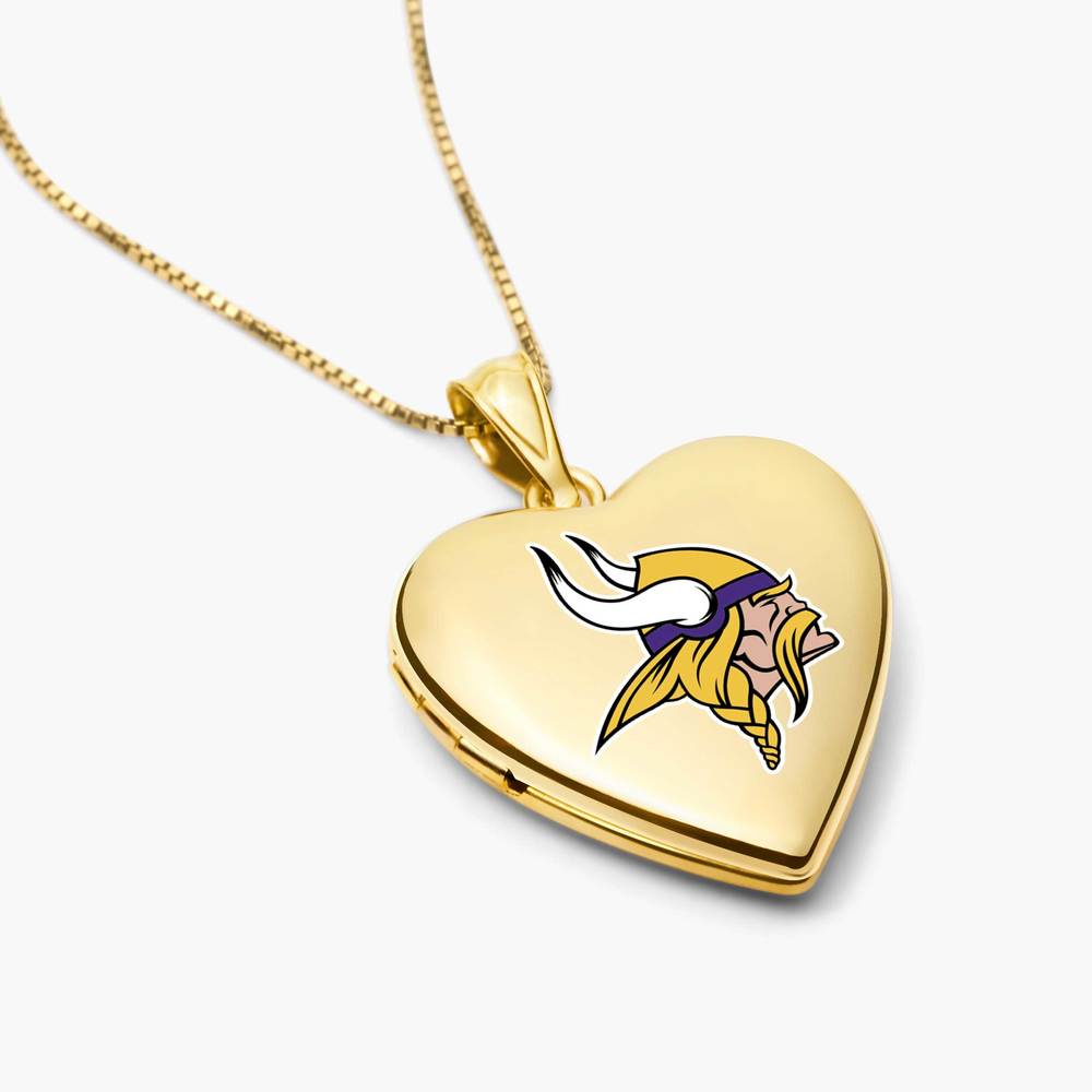 Officially Licensed Minnesota Vikings Heart Locket