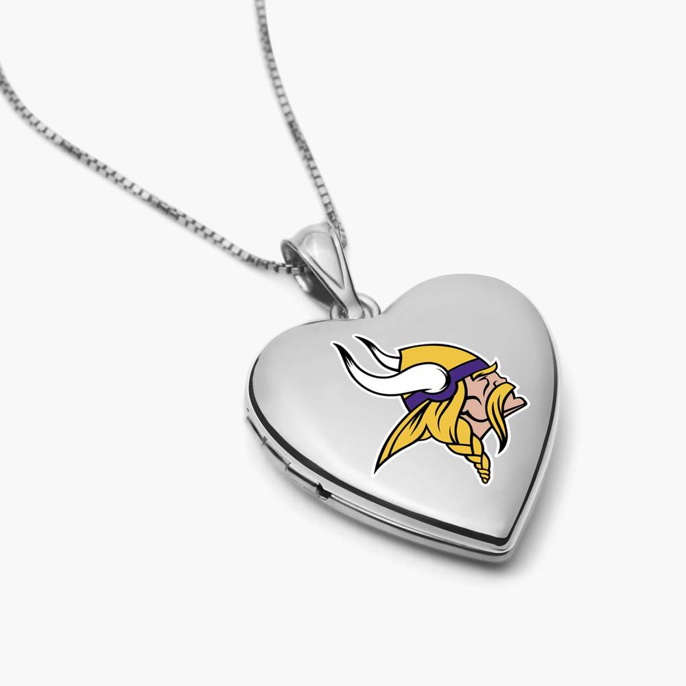 Officially Licensed Minnesota Vikings Heart Locket