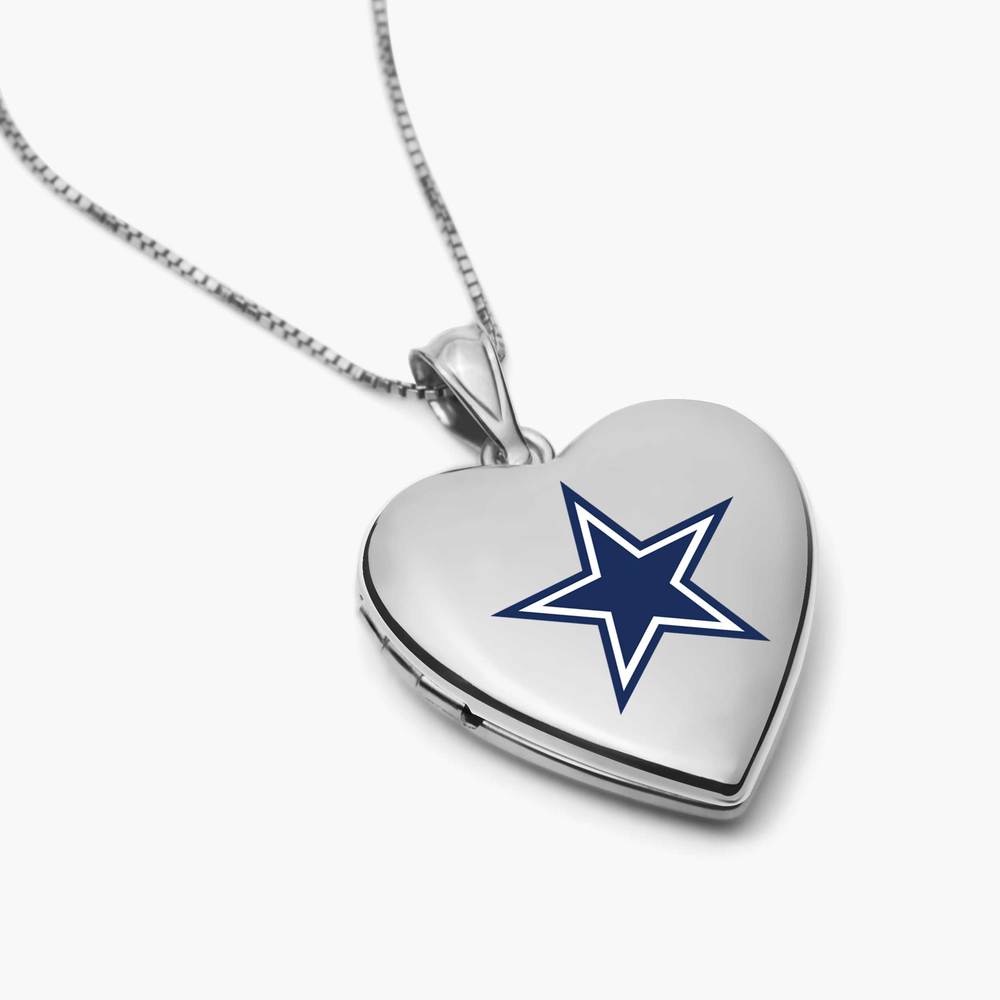 Officially Licensed Dallas Cowboys Heart Locket