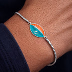 Officially Licensed Miami Dolphins Bracelet