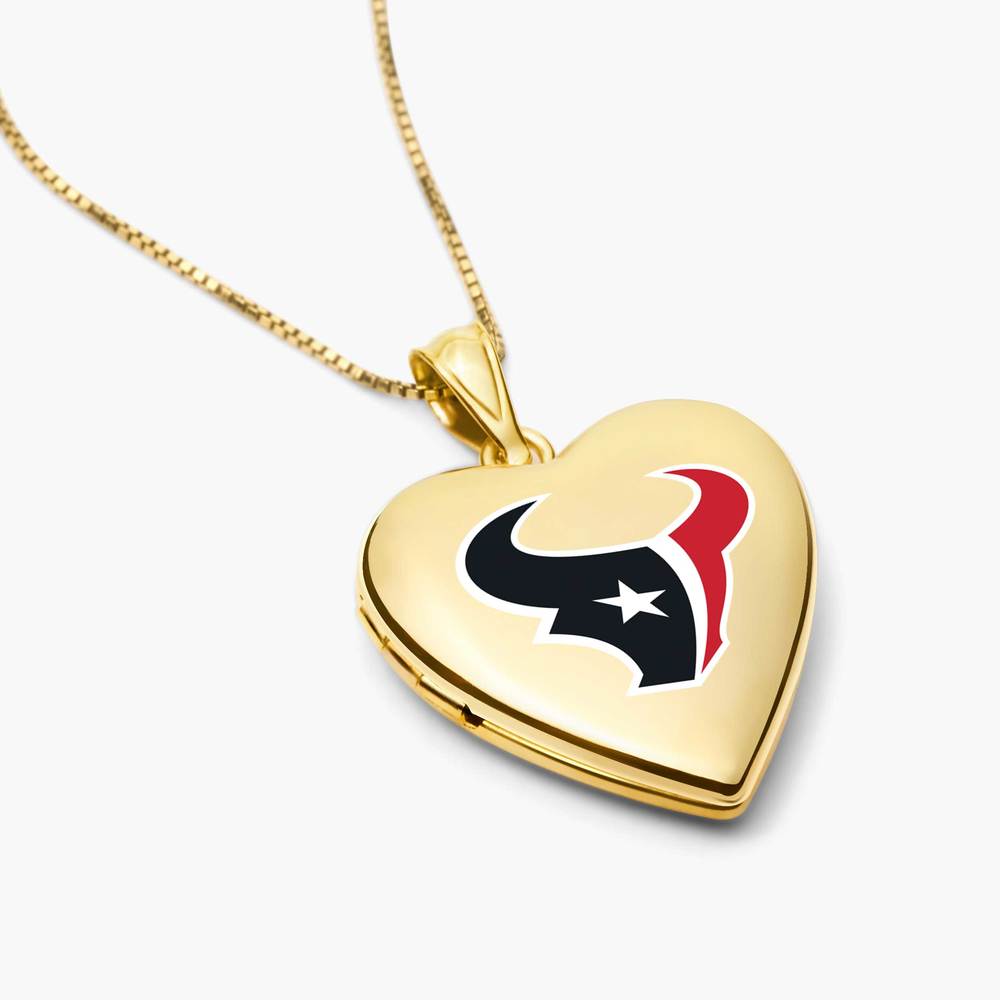 Officially Licensed Houston Texans Heart Locket