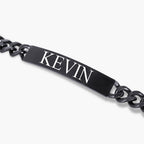 Black Stainless Name Bracelet — verified PHP source 3