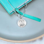 Saint Alena Round Religious Medal "EXCLUSIVE"