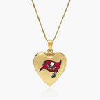 Officially Licensed Tampa Bay Buccaneers Heart Locket
