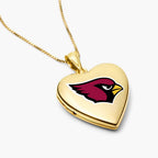 Officially Licensed Arizona Cardinals Heart Locket