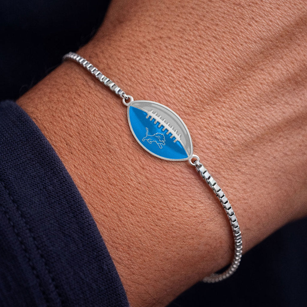 Officially Licensed Detroit Lions Bracelet